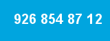 926 854 87 12